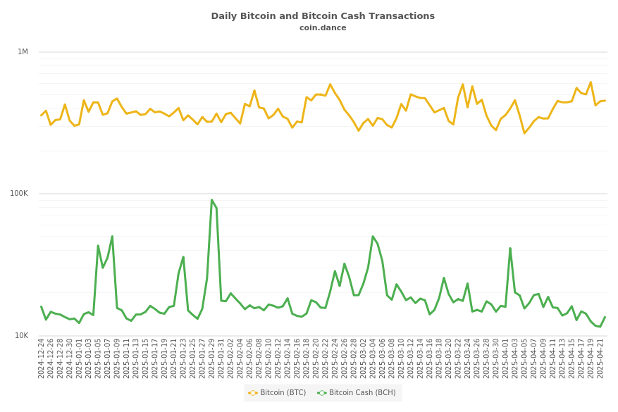 Coin Dance!    Bitcoin Cash Block Details - 